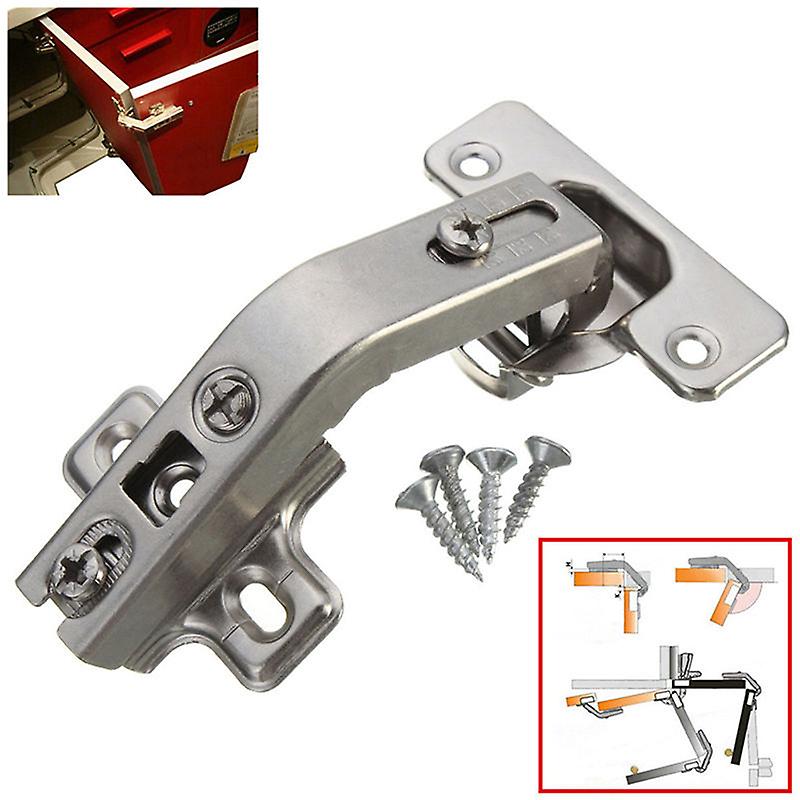 At 135 Degree Corner Folded Cabinet Door Hinges Face Frame Soft Close Half Overlay Kitchen SHYTMV