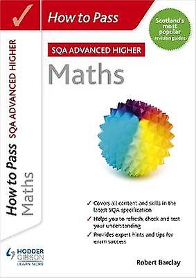How to Pass Advanced Higher Maths