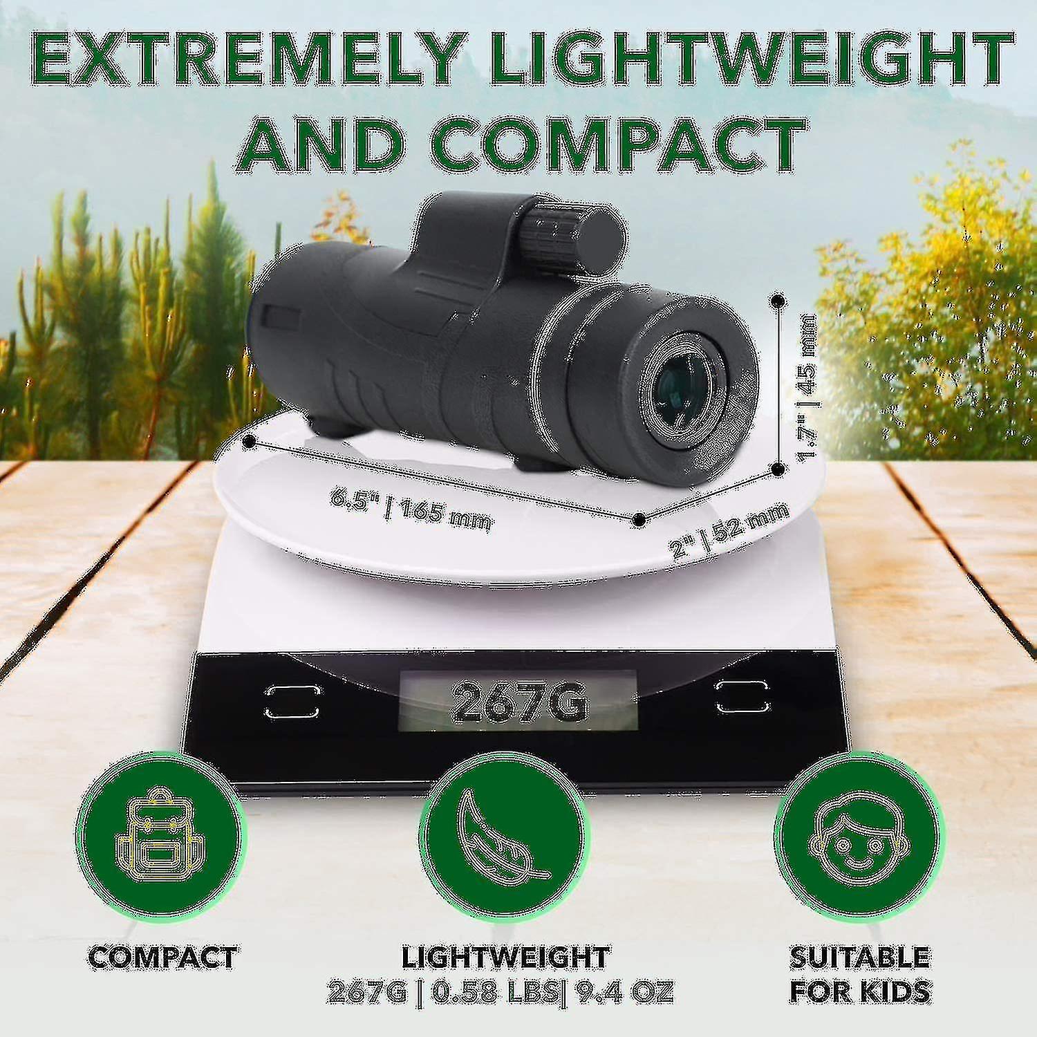 Zoom Monocular Cell Phone Lens Telescope Camera Lens For Smartphone