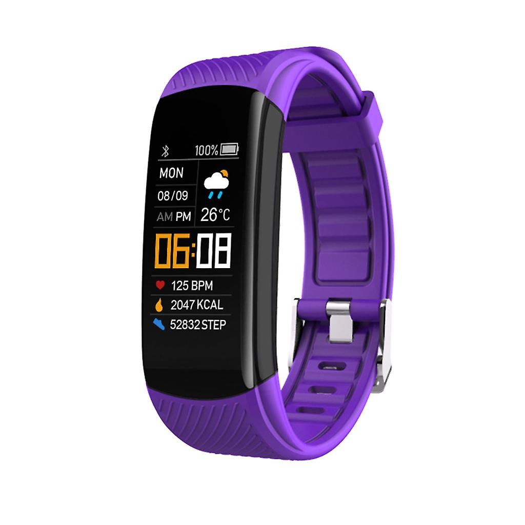 Bracelet avec notification de message Rappel sédentaire Push d’informations météorologiques