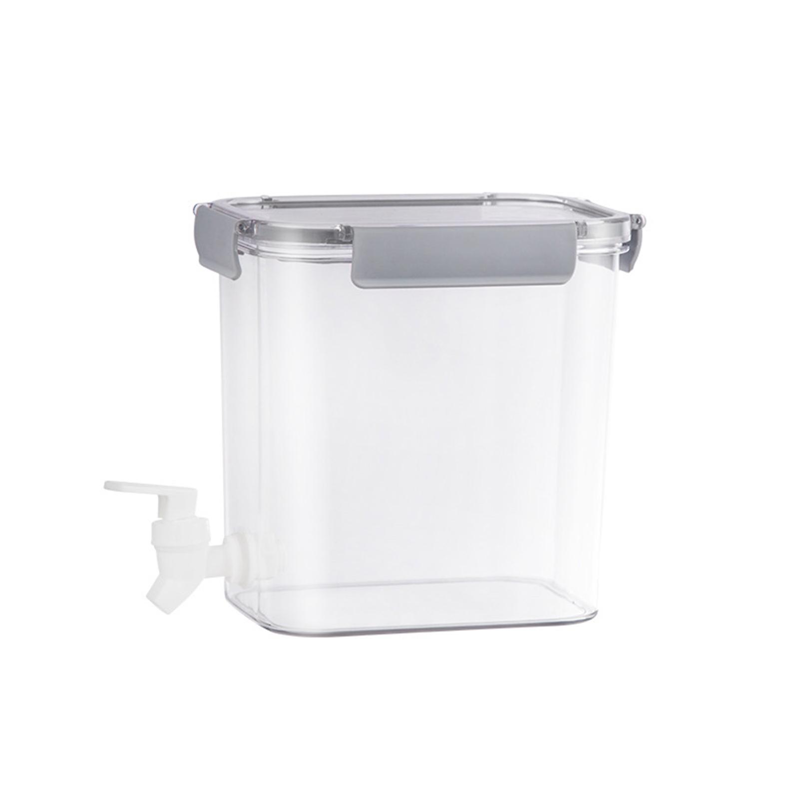 4.5l / 3.5l distributeur de boissons avec Spigot, distributeur de boissons portable Cold Kettle - Teap de fruits de grande capacité