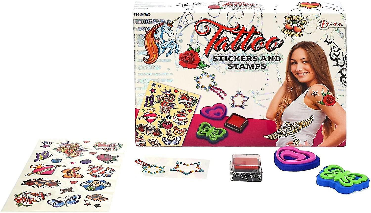 Tattoo Box Stickers And Stamps Temporary Tattoos For Girls @bugu