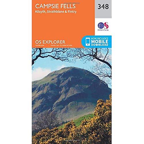 OS Explorer Map (348) Campsie Fells