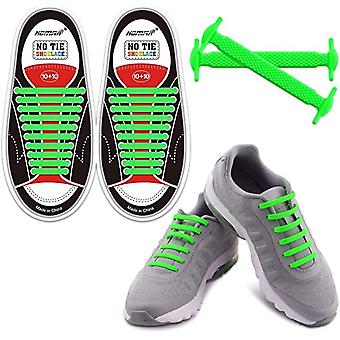 No Tie Shoelaces for Kids and Adults Stretch Silicone Elastic No Tie Shoe Laces