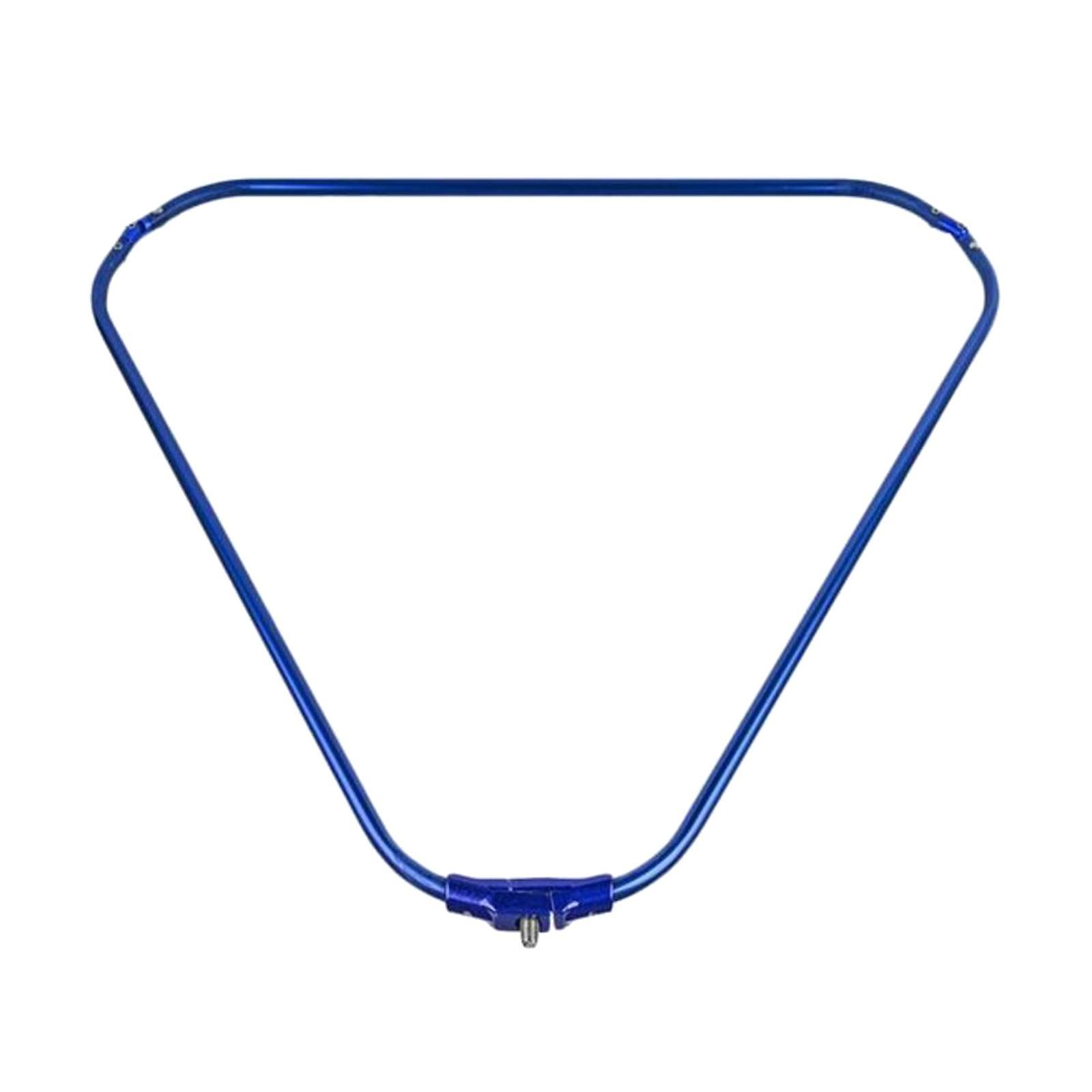 Fishing Net Brail Head Aluminum Ring Folding Tackle Accessory Triangle 40cm