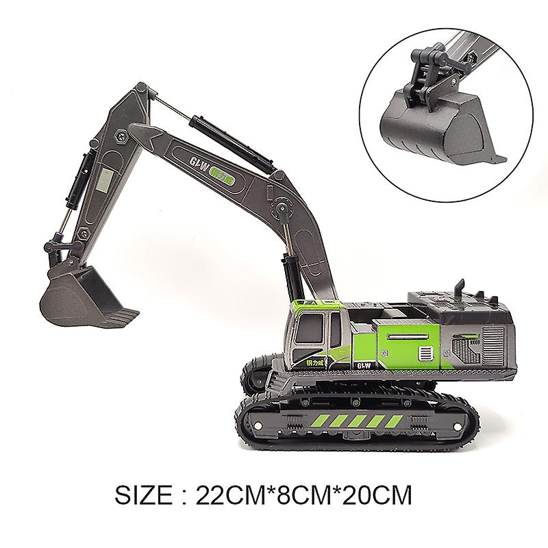 5 stílus traktor játék daru kotrógép buldózer mérnöki autó modell klasszikus játék jármű lánctalpas teherautó ötvözet + műanyag fiú ajándék