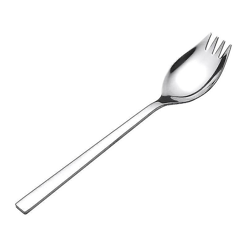 304 Stainless Steel 2 In 1 Fork Spoon For Kitchen