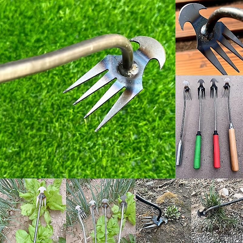 1pc  New Sharp And Durable With Root Weeding Tool For Home Garden Shovel  Backyard Loosening Farm Planting Weeding Gardens Weed Puller Manual Househol