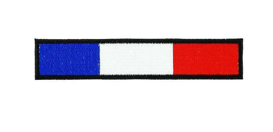 Patch ecusson thermosticking backpack flag France