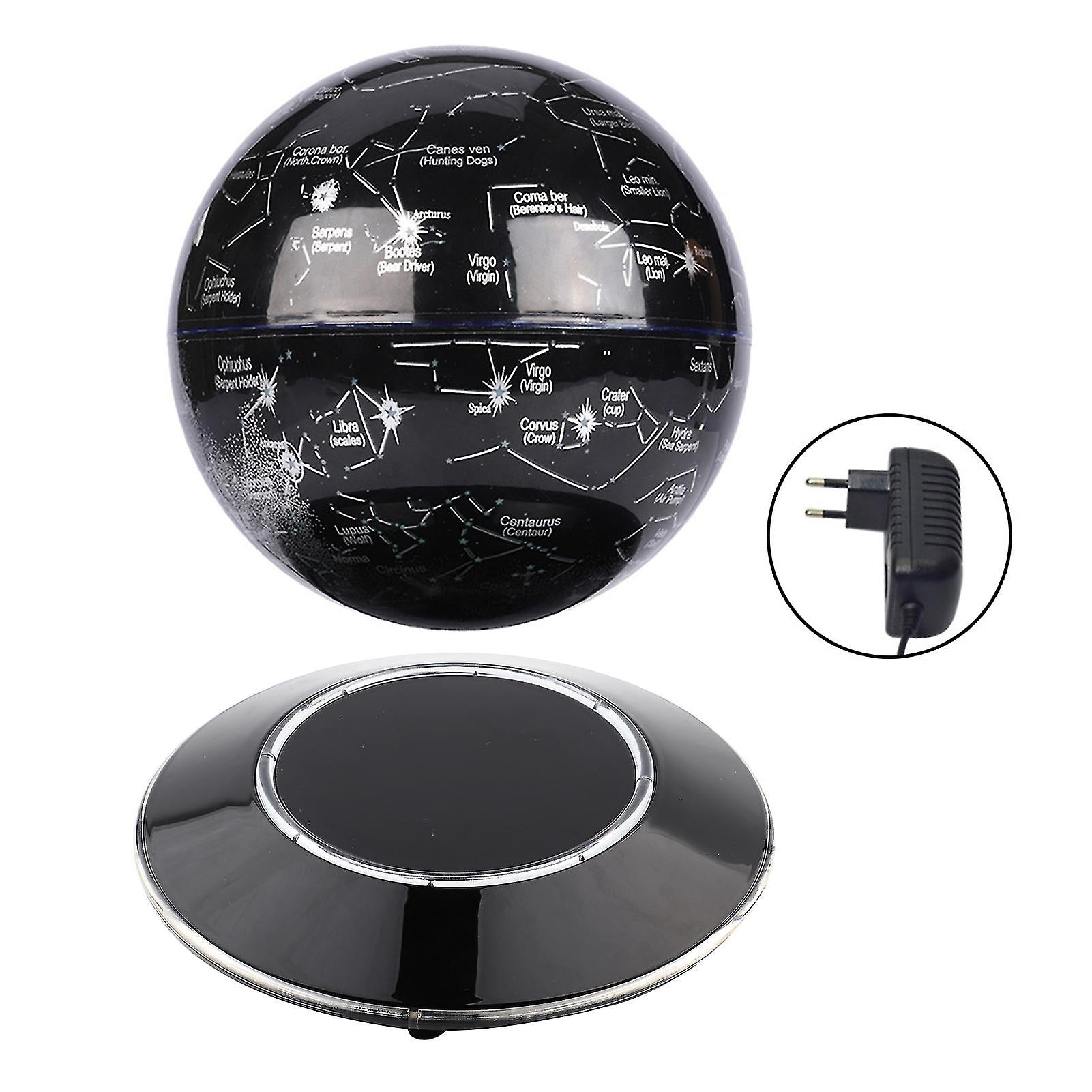 5'' Constellation Magnetic Levitation Floating Globe For Desk Decoration Gift Eu Plug 110v-240v
