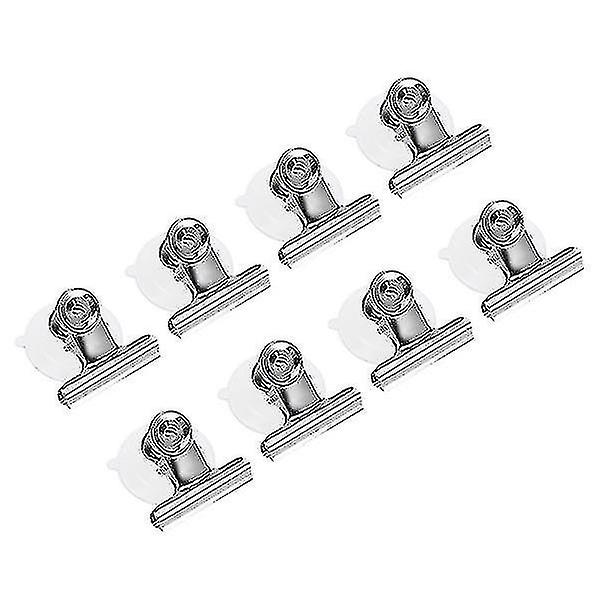 8pcs βεντούζες κλιπ βαρέων καθηκόντων κλιπ μεγάλες βεντούζες συμβατές με τις πινακίδες στερέωσης στα παράθυρα από Kuolu