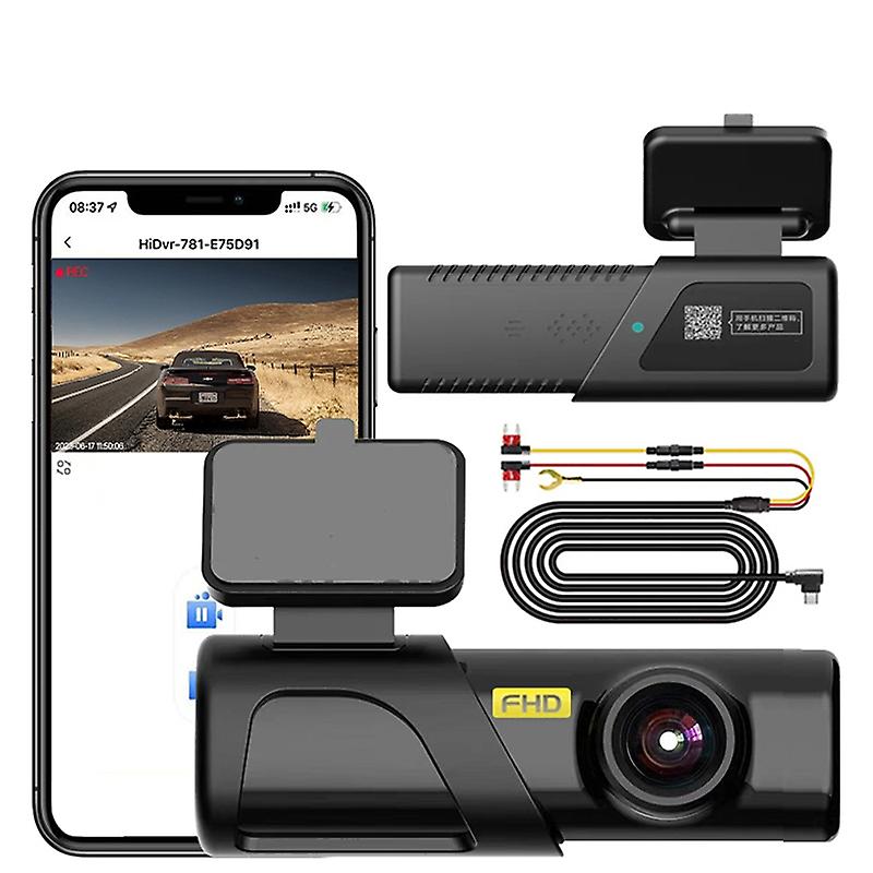 Dash Cam Rear View Auto Dashcam For Car Camera Video Recorder Reverse Dvr WIFI 24H Parking Monitor