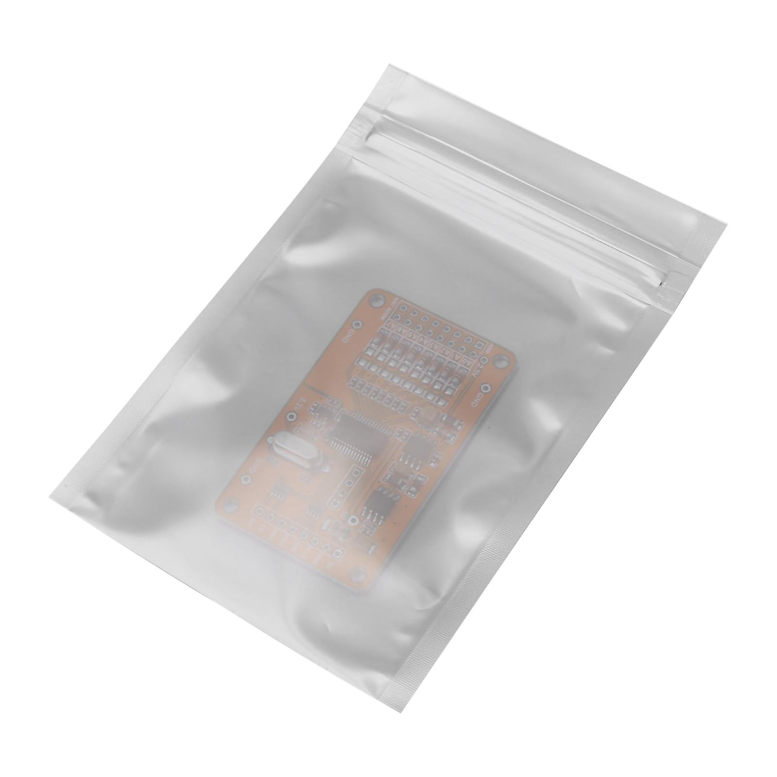 100 Pack Resealable Anti-Static Zipper Storage Bags for Electronic Components