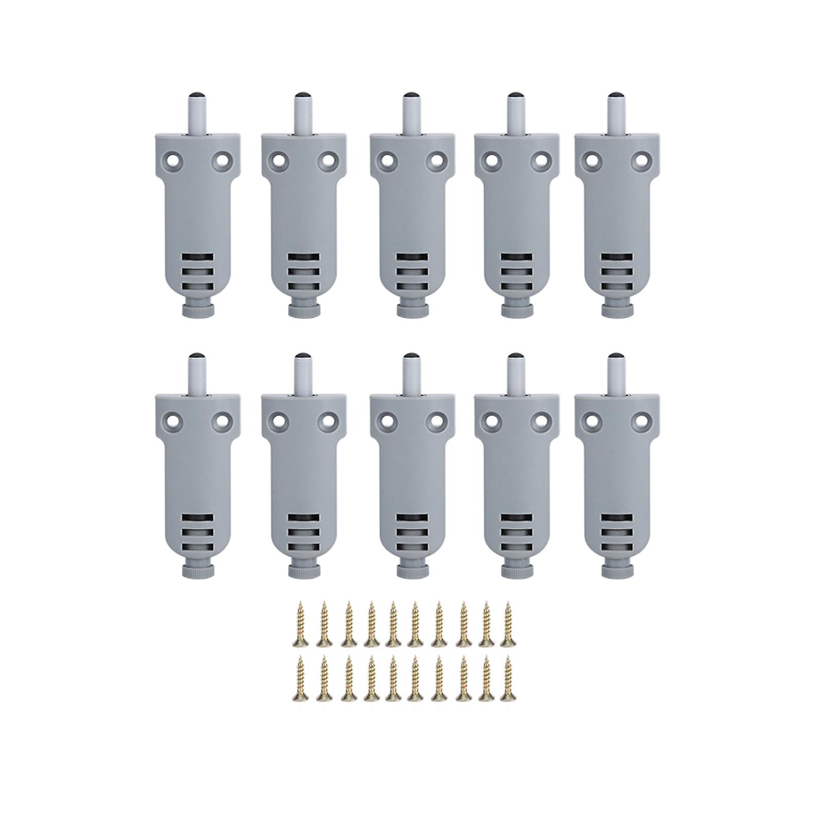 10Pcs Cabinet Door Buffer Heavy‑Duty Adjustable Damping Bumper Reinforced Silencer Mute
