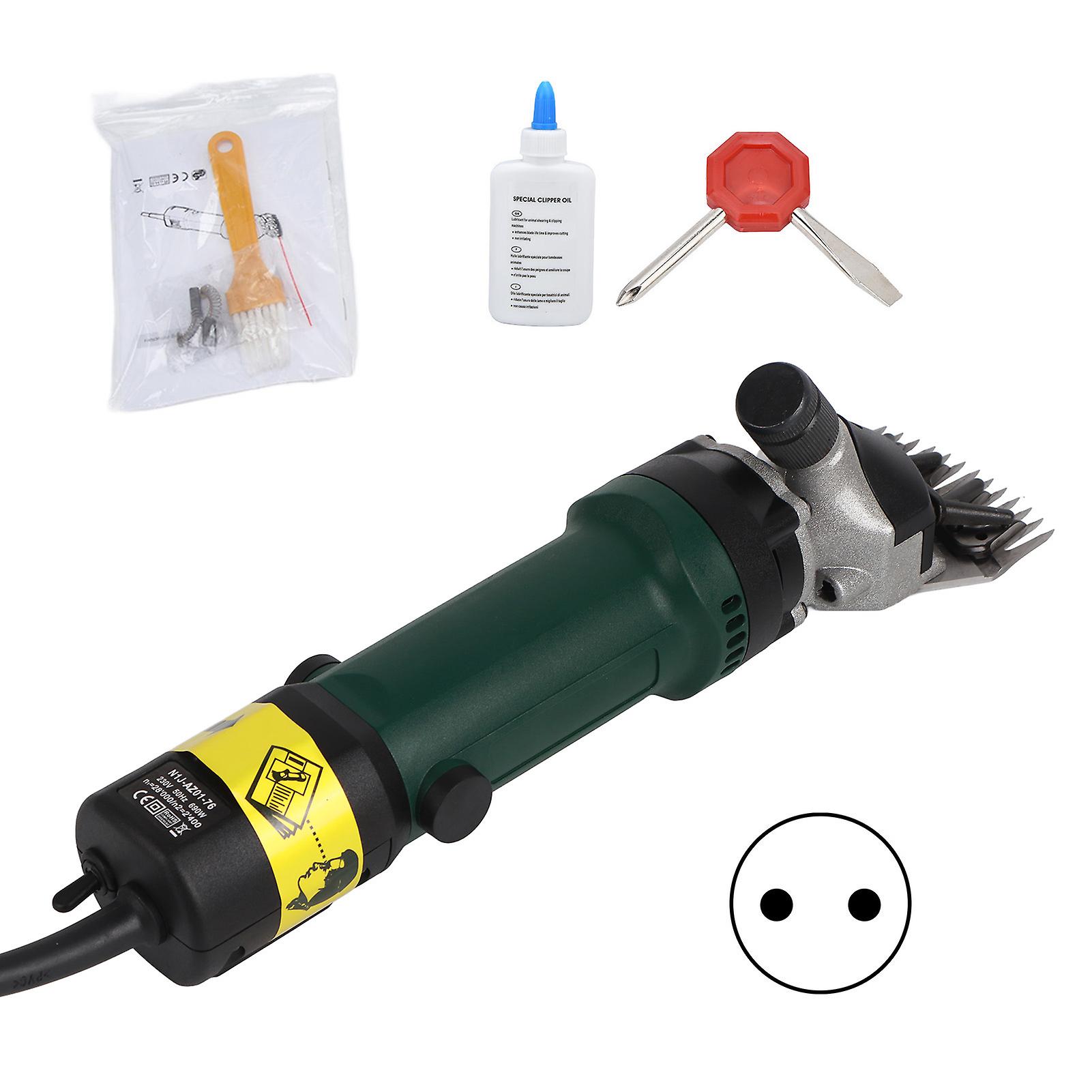 Adjustable 690W Electric Sheep Shears, 2400r/Min Wool Clipper with EU Plug for Farming