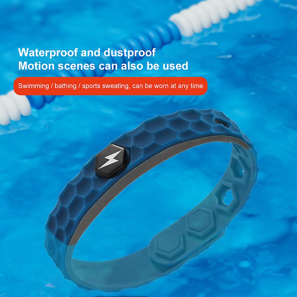 帯電防止リストバンド菱形コードレスシリコンブレスレット帯電防止バランス陰イオン調節可能リストストラップ男性女性用