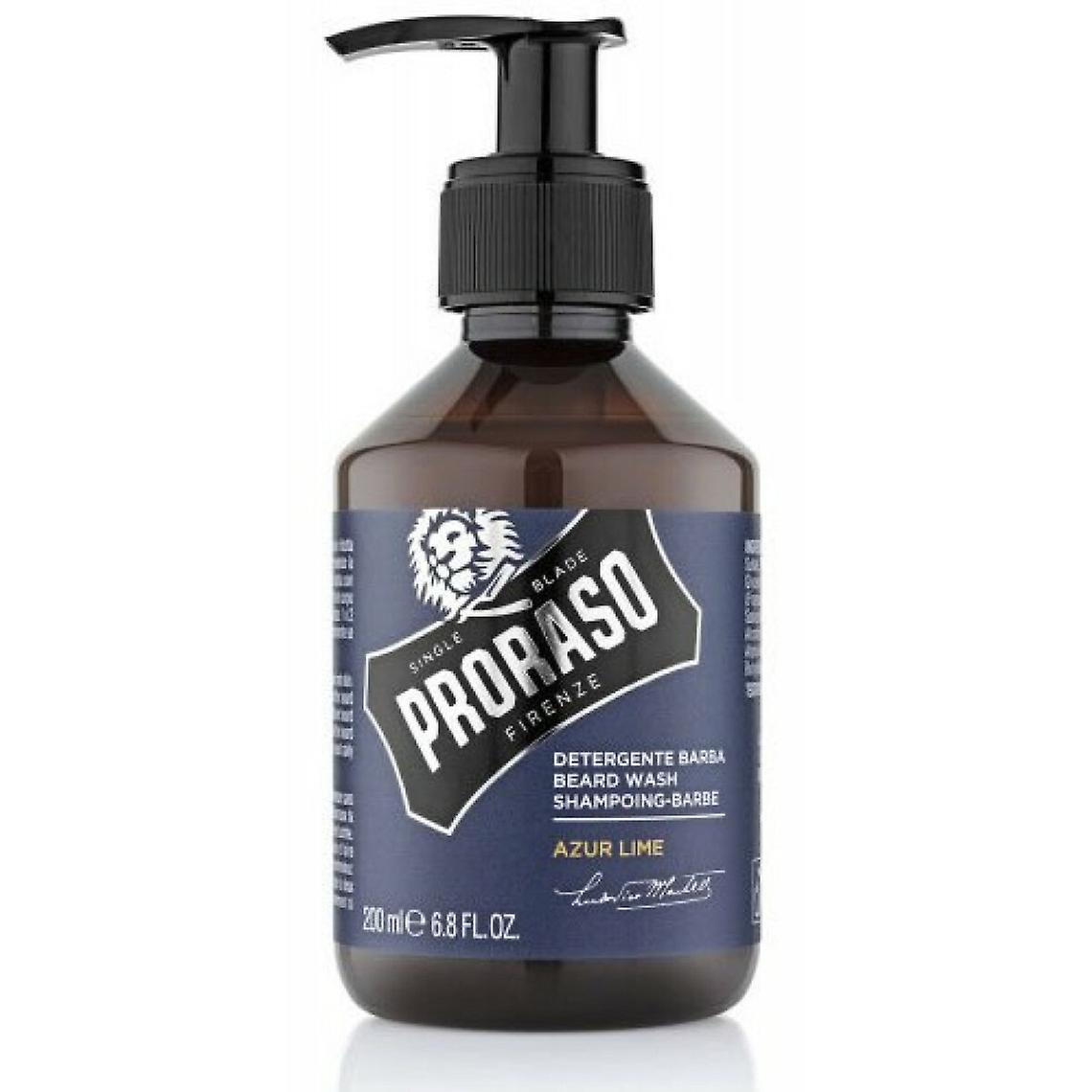 Lime Azure Beard Shampoo