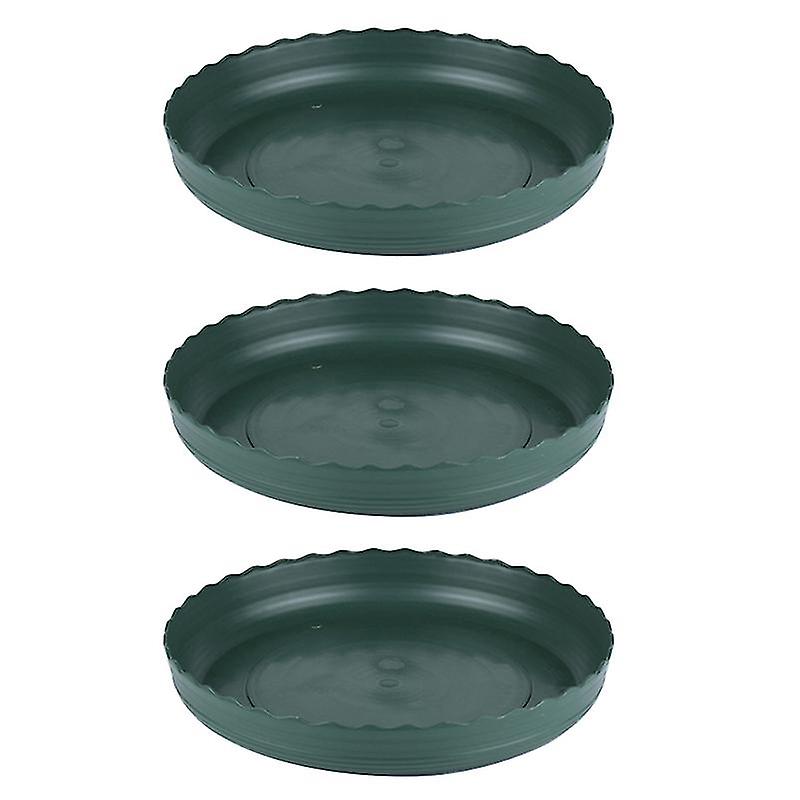 3pcs Plants Pots Tray