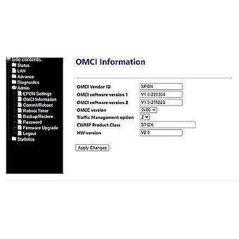 1.25G/2.5G XPON Stick SFP ONU for SC Connector 1310Nm/1490Nm DDM Pon Module 20KM Modem OLT ONU XPON=EPON/GPON
