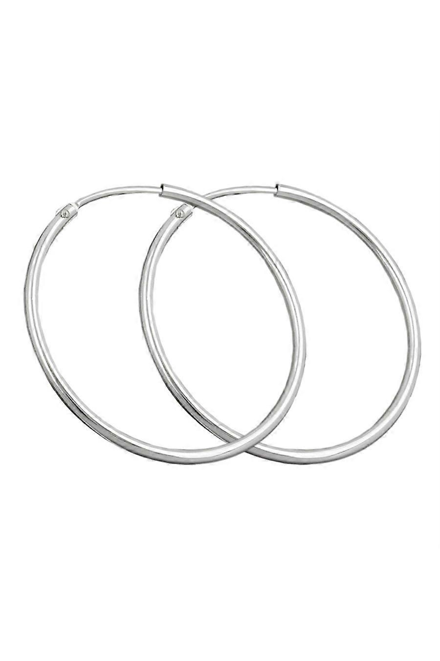 Earring Hoop 32 Mm Silver 925 - Gl90028