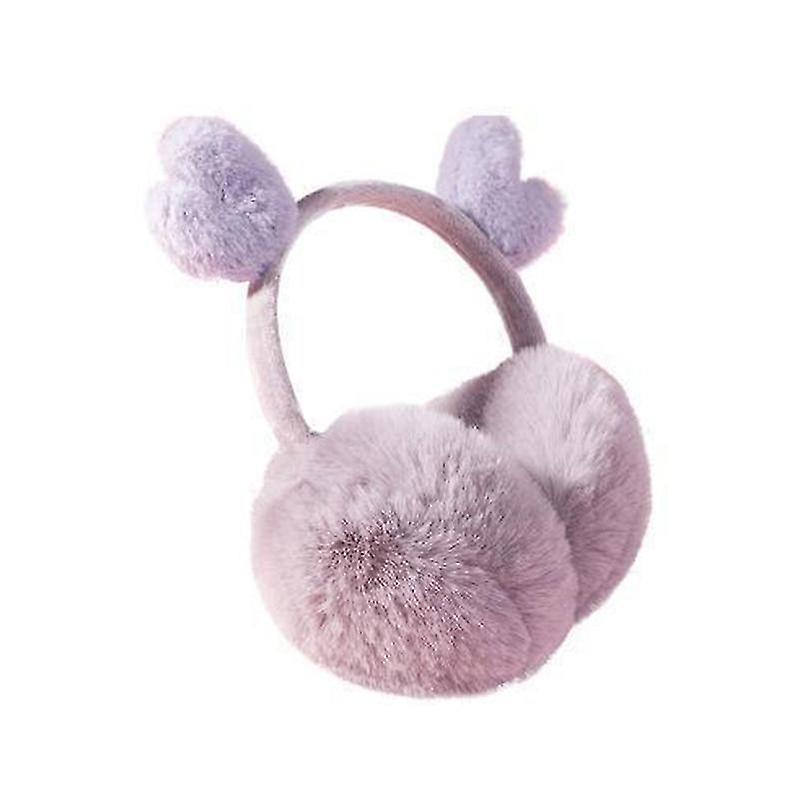 Cache-oreilles attrayants Doublure épaisse Fausse fourrure de lapin Chaude haute élasticité Femmes Cache-oreilles pour un usage quotidien