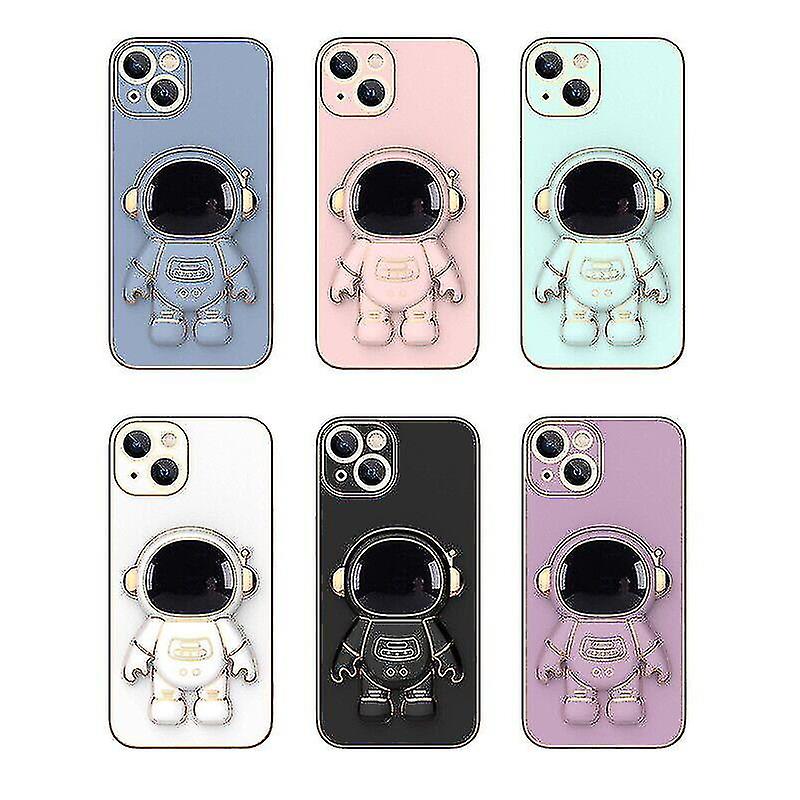 Astronaut foldbar stativ til Iphone 15/14/13 Pro Max 11 12 Xr X Xs telefondæksel