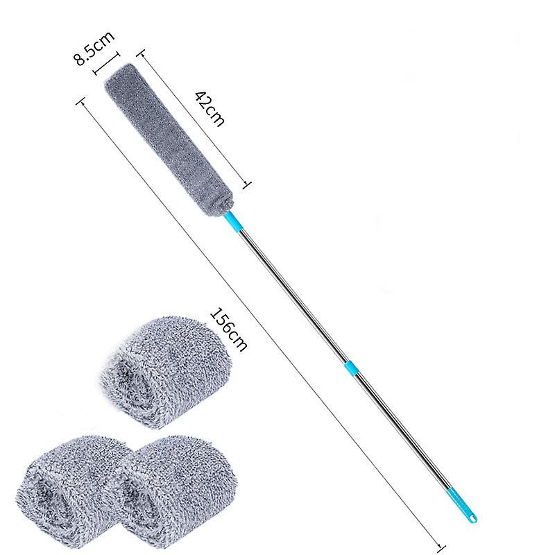 Telescopic crevice duster, microfiber manual duster, duster for u