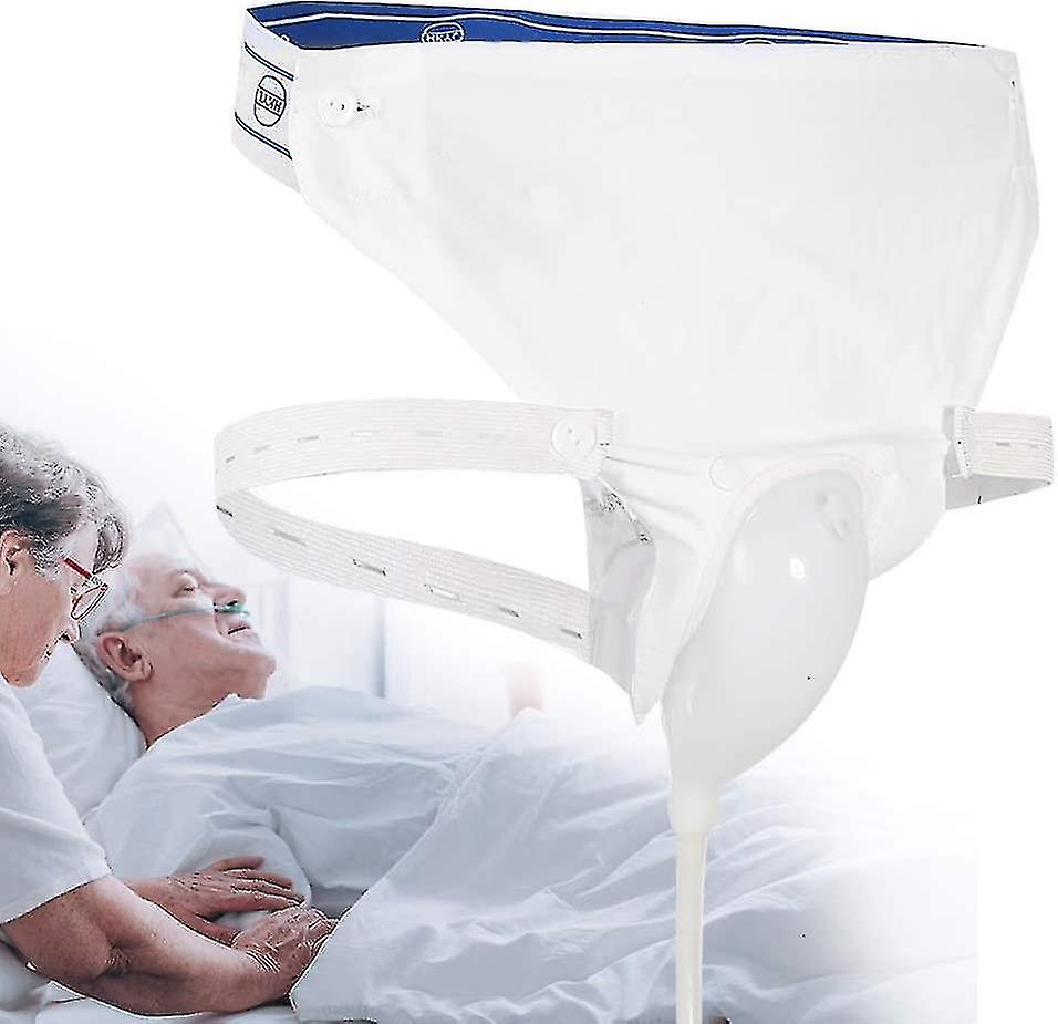 جامع البول سيليكون ، 3 نوع اختياري مع 2 أكياس قسطرة البول لرجل امرأة كبار السن - yezi