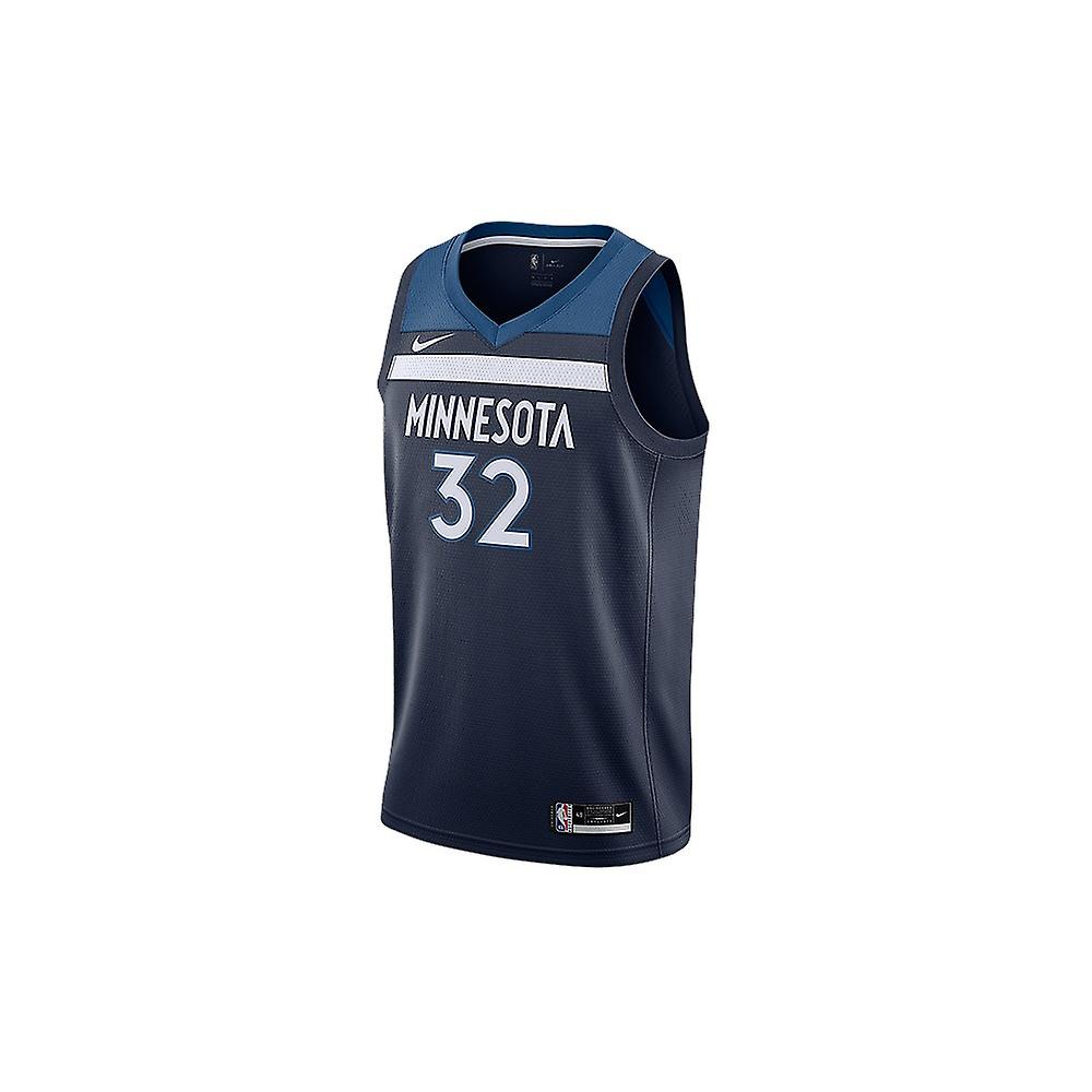 T-Shirt Nike Nba Minnesota Timberwolves Karl-anthony Towns Icon Edition CW3673425