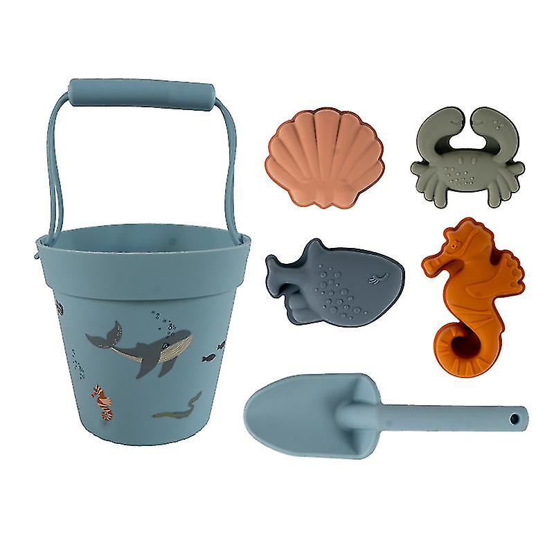 Silicone Beach Bucket Beach Toys