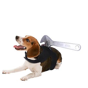 Halloween Dog Costume, Bloody Cutter Vest Scary Cosplay, Realistic Pet Accessories, Trick Prop for Dogs, Durable & Comfortable, Sizes S-L