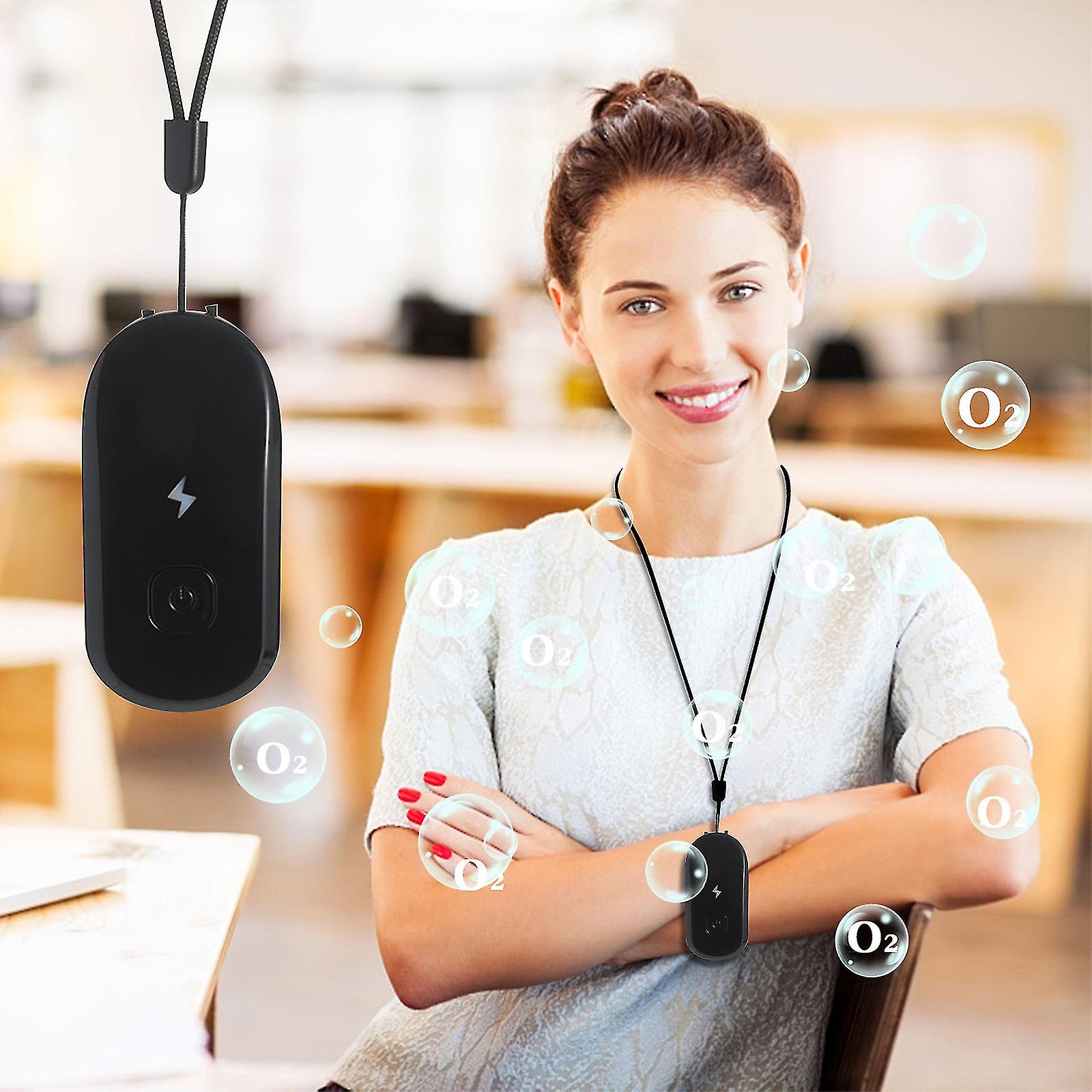 Hals luftrenser Mini negative ion luftrensing bærbar