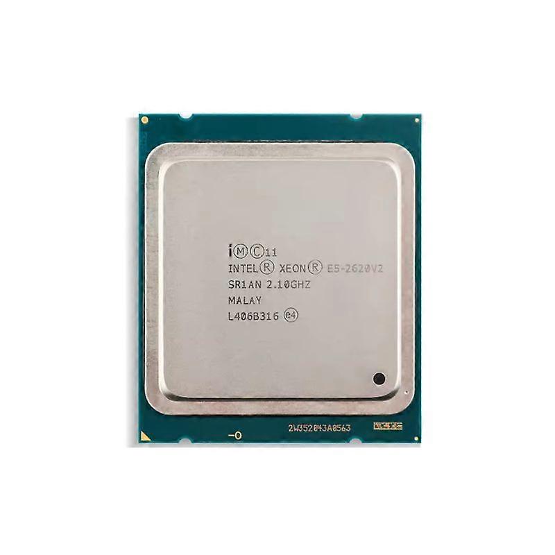 Xeon E5-2620V2 CPU - Socket LGA 2011 6 Cores 12 Threads 2.1GHz 15MB L3 Cache 80W.