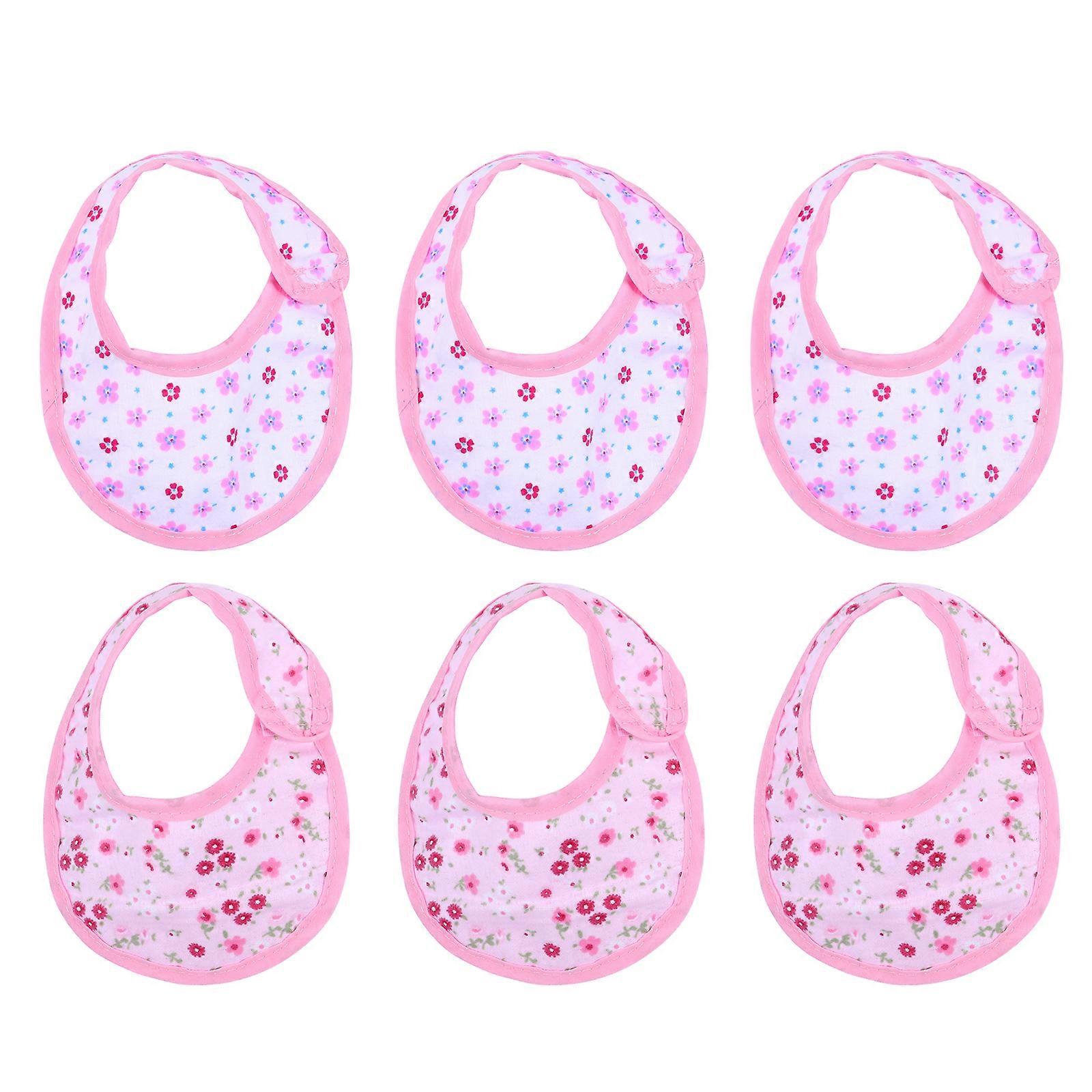 3 set/6pcs bebê boneca bibs engraçado vestir roupas jogo 18 polegadas acessórios boneca