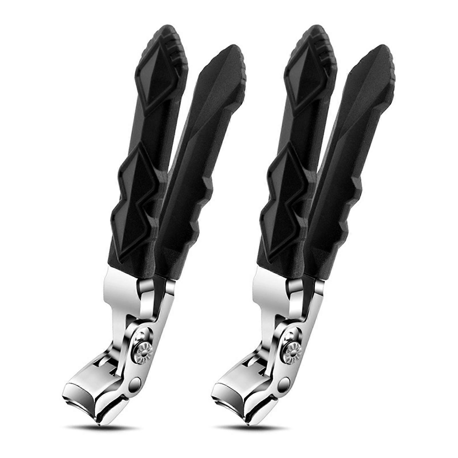 Professional Pro Curved Nail Clipper Portable Splash-proof Nail Cutter Manicure Tool