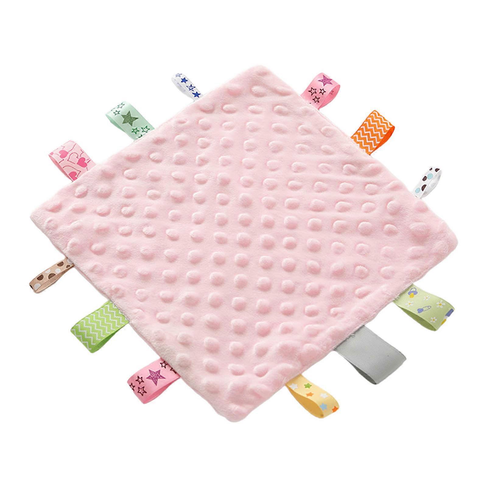 Baby Appease Towel Soft Soother Teether Infants Comfort Sleeping Nursing Cuddling Square Sensory Security Blanket Toys