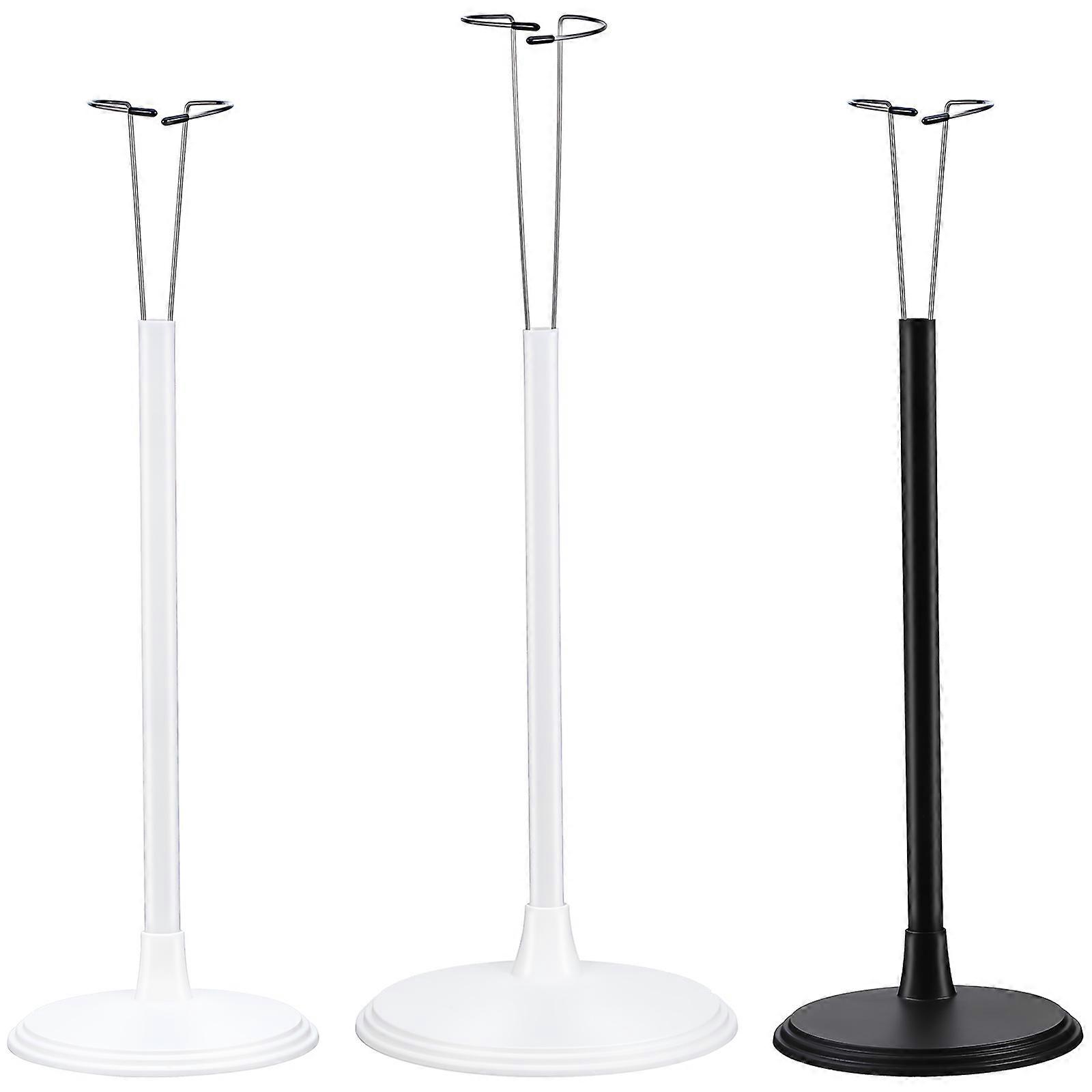 3 Pcs Doll Stands Doll Display Rack Action Figure Stands Support Stand Dress Stand Figure Stand Dolls Supplies