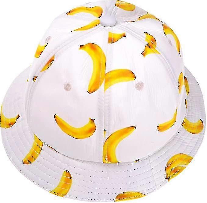 Fisherman Hat With Banana Print Unisex
