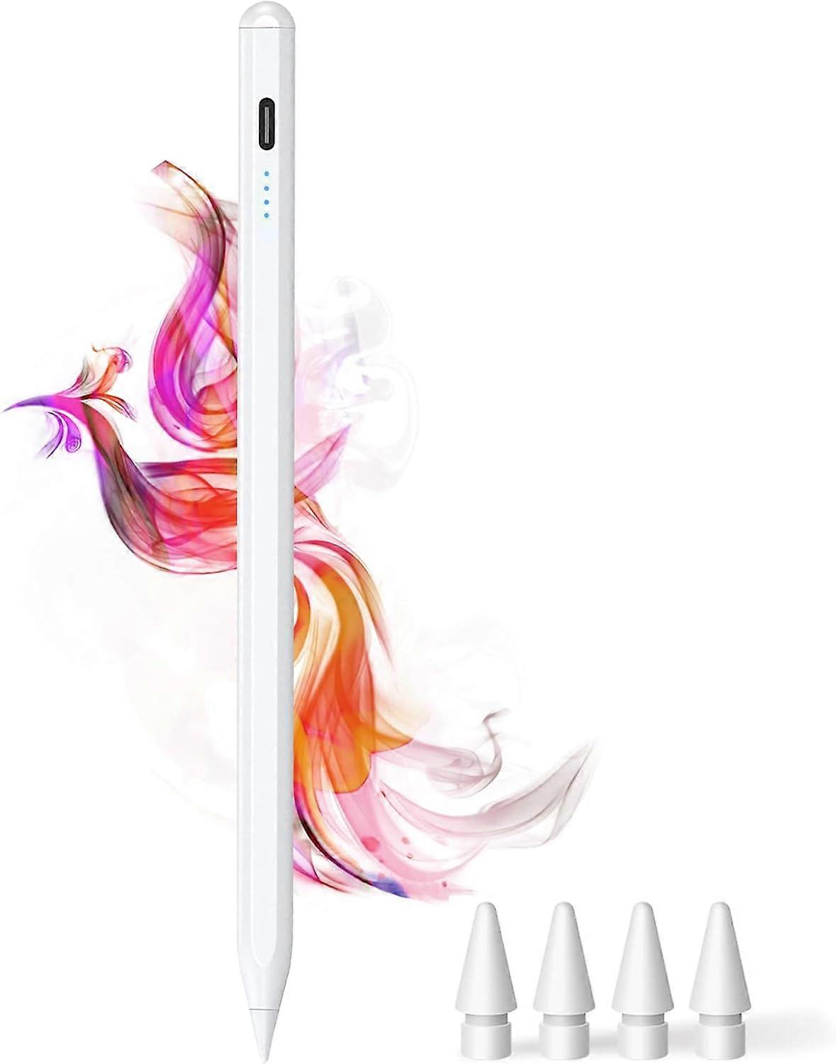 Stylus Pen for iPad 9th&10th - Type-c Charging Magnetic Apple iPad Pencil with Palm Rejection iPad Pen Compatible with2018-2023iPad 6/7/8/9/10iPad Air