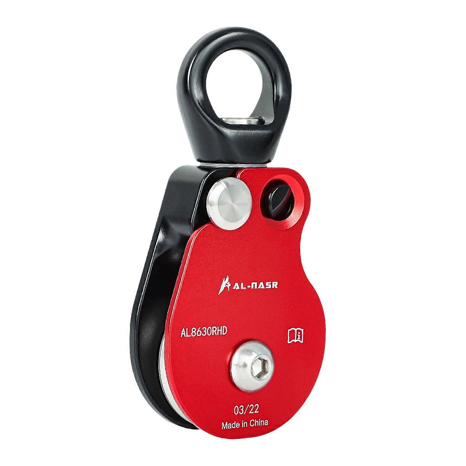 Cable Pulley Wheel Workout Rope Pulley for Arborist Enthusiasts Tree Rigging Single