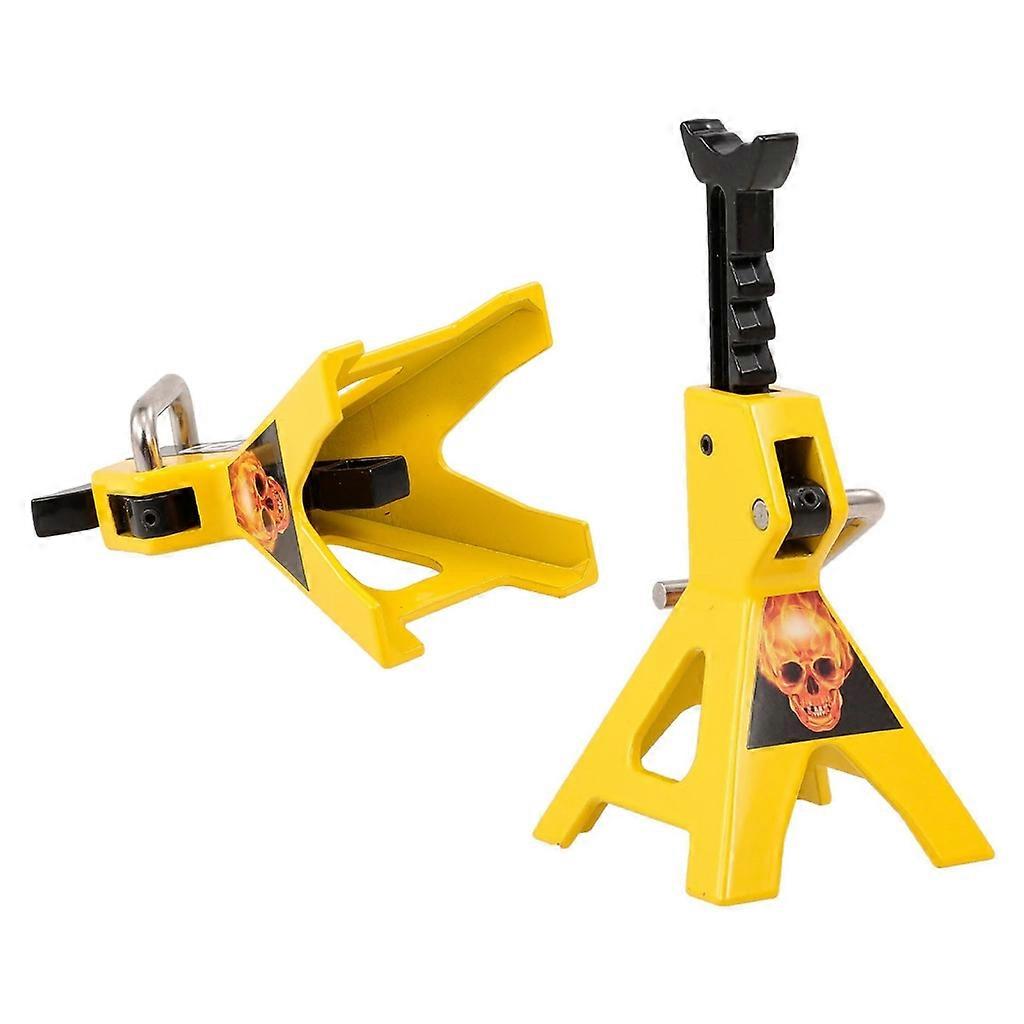 Professional 3 Ton Jack for 1/10 Scale Remote Control Simulation Jack Stands 2x