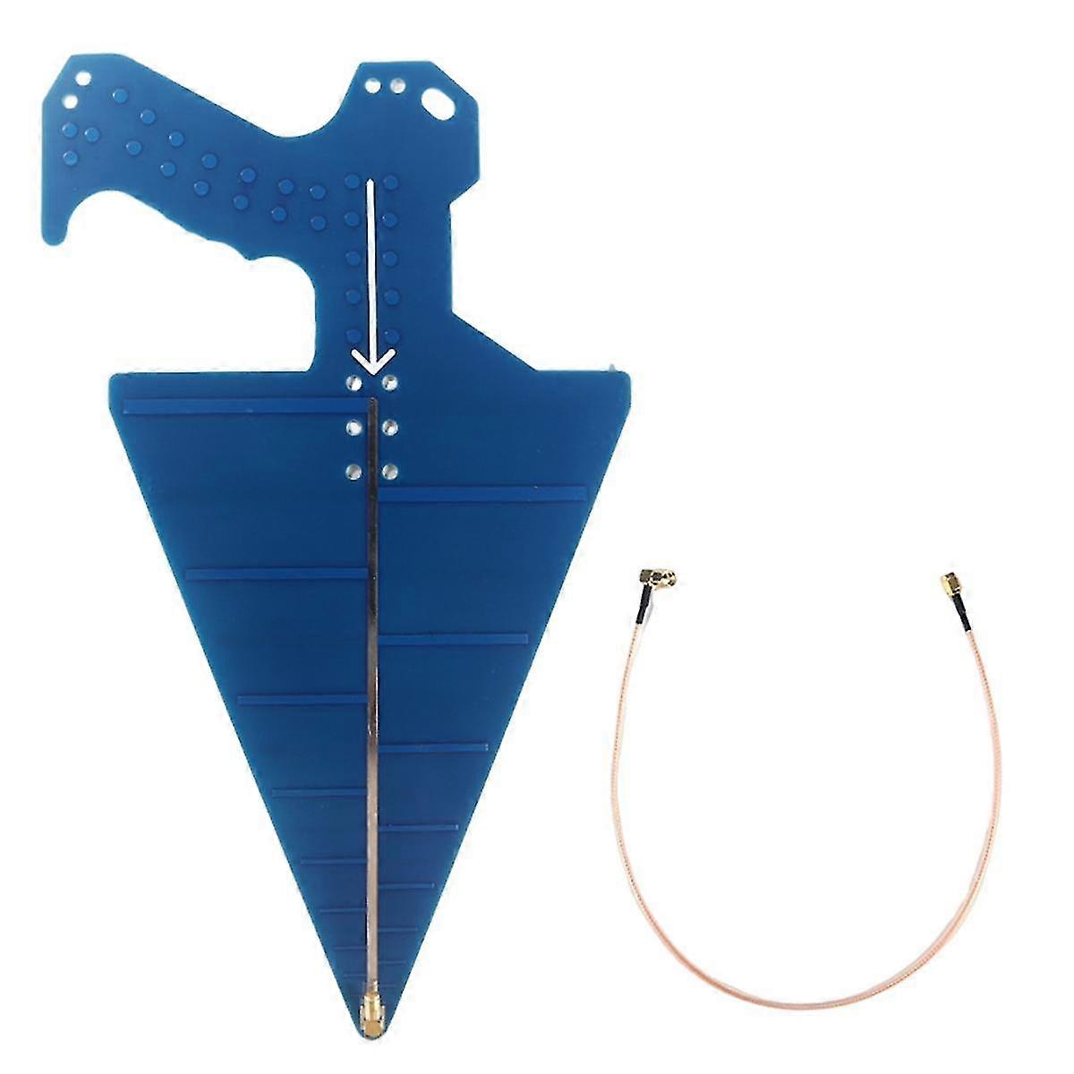 Log Periodic Antenna Directional Antenna 0.6-10Ghz Direction Finding Antenna Positioning 6-9dBi Gai