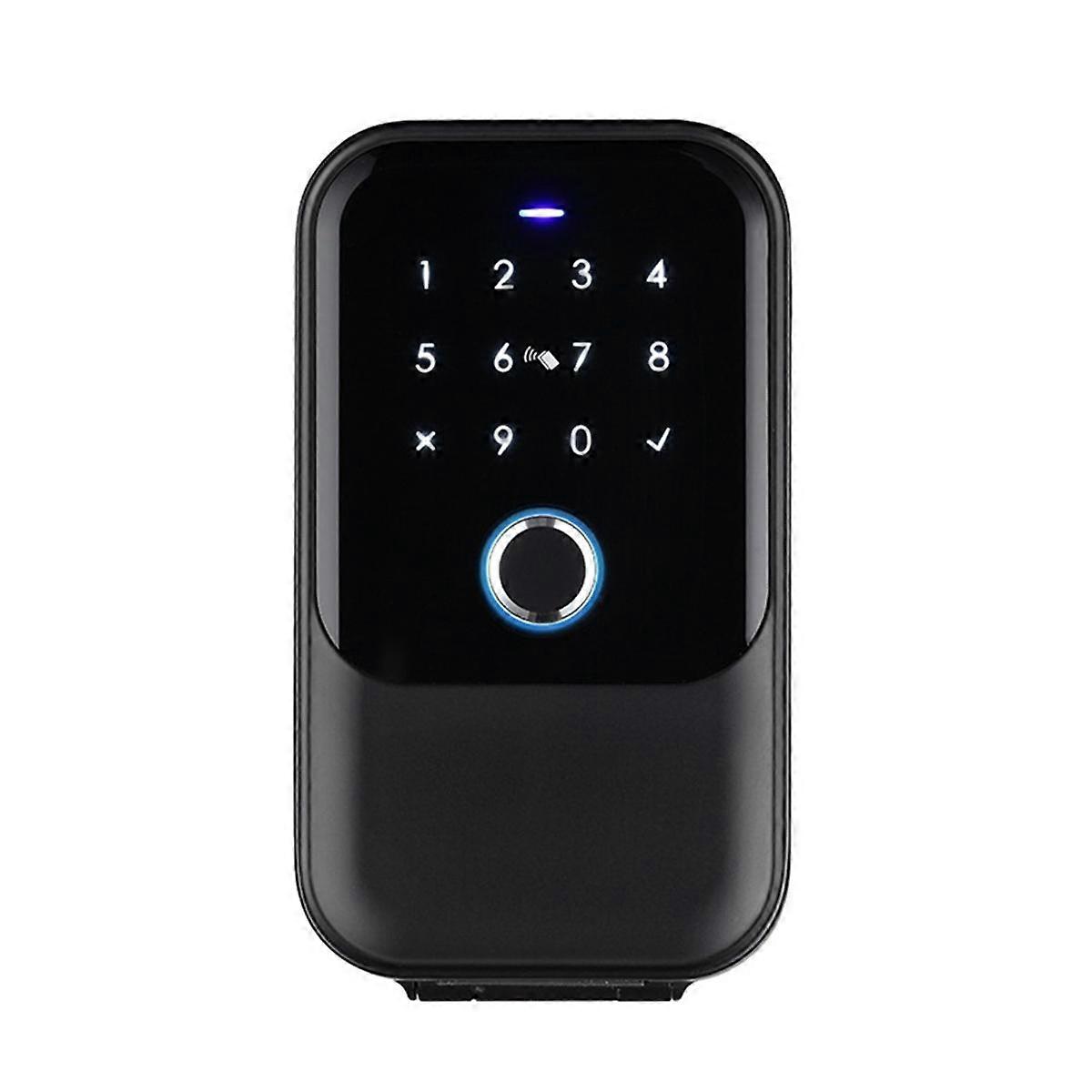Waterproof Cover Safe Tuya Code Fingerprint Bluetooth Wifi Smart Key Box App Remote Wall Mount Comb