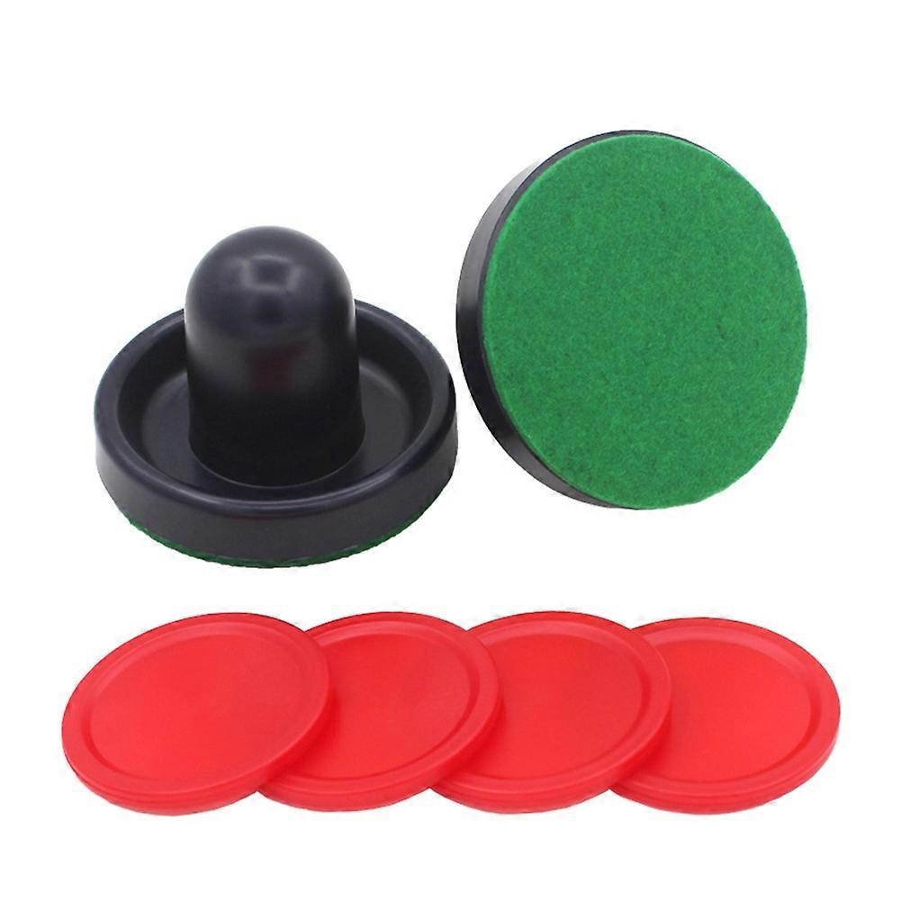 8 قطع 76MM هوكي الهواء دافعات الصولجان استبدال لجداول اللعبة حراس المرمى رأس كيت ملحقات معدات الهوكي الهوائي (أزرق غامق)