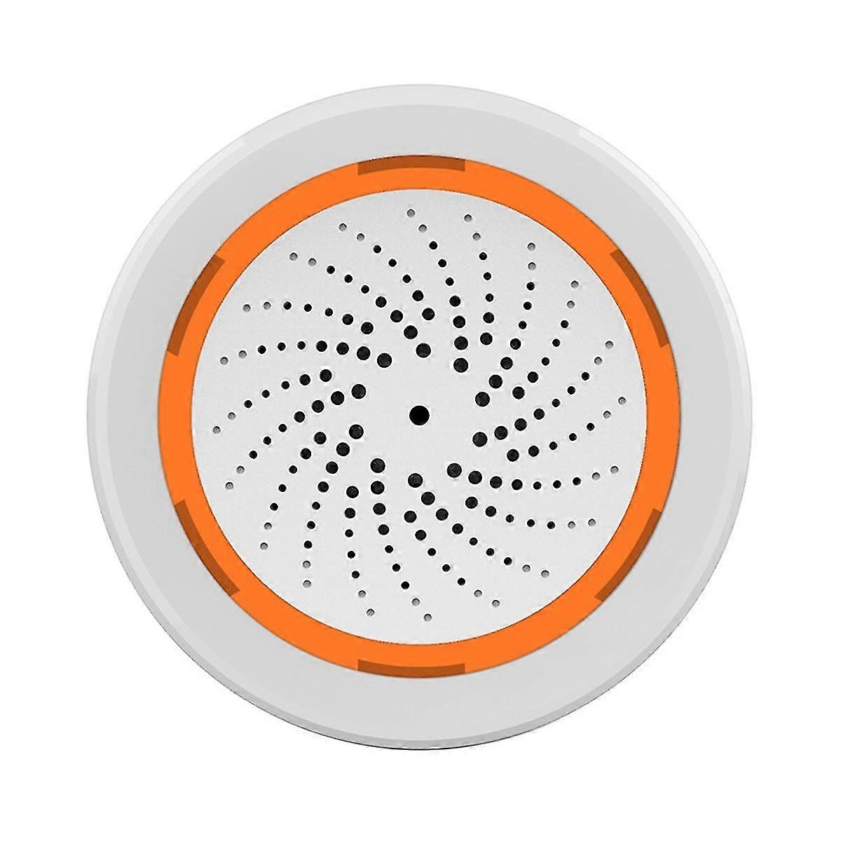 Zigbee Neo 90db Sound And Light Sensor Tuya Smart Life Built-in Siren Alarm Sensor