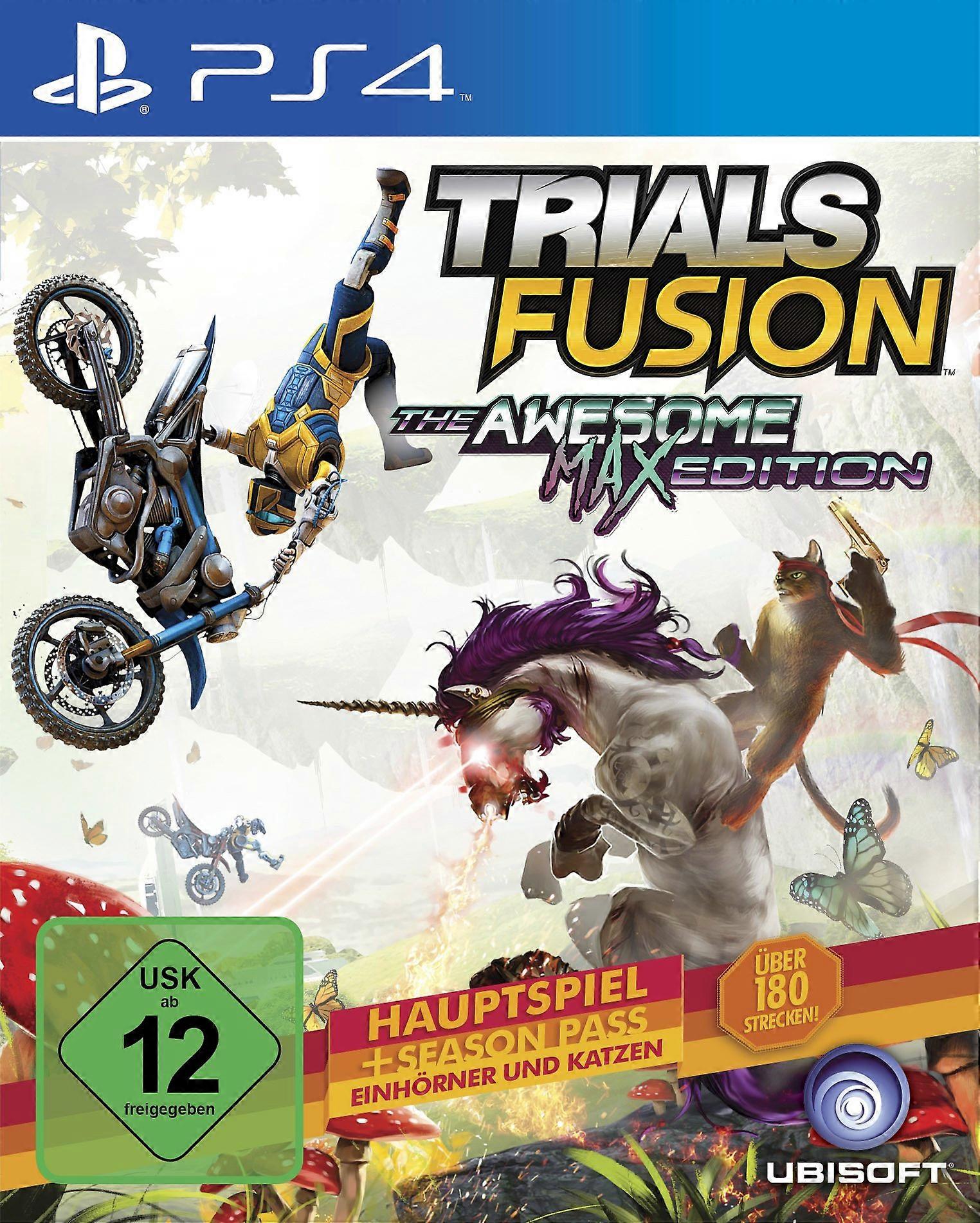 Trials Fusion The Awesome Max Edition (USK ab 12 Jahre) PS4 - New & Sealed