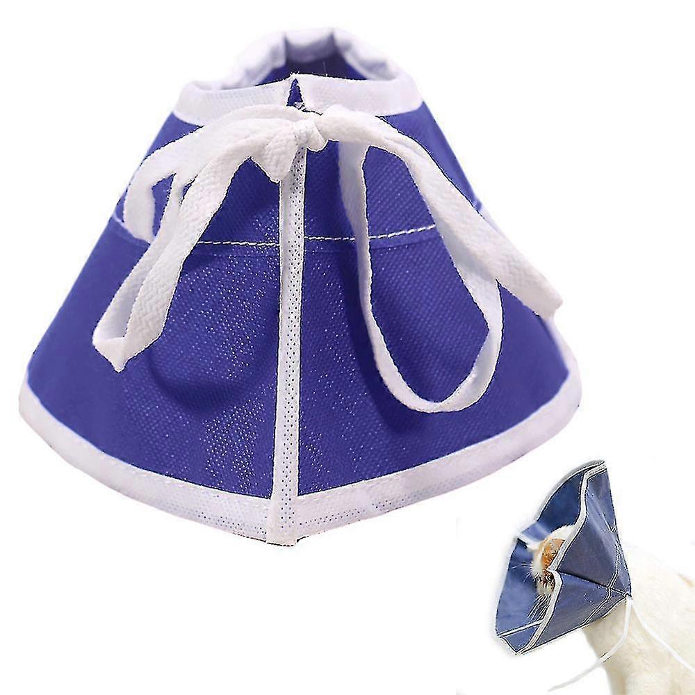 Soft Cat Recovery Collar, Cat Cone Collar, Nonwoven Fabric Elizabeth Collar,protective Wound Healing Collar Specially Designed F