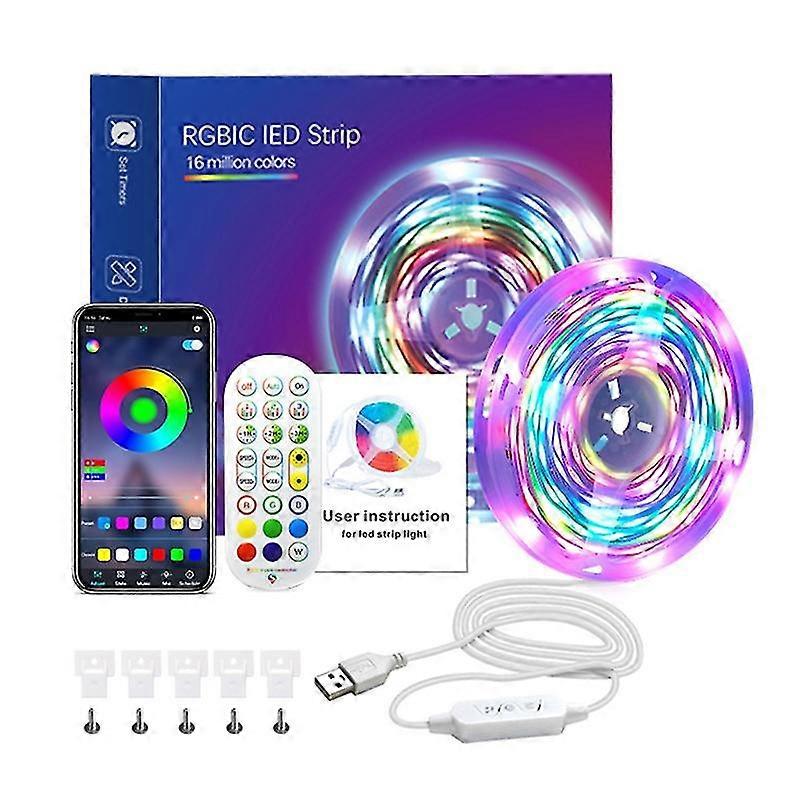 Led Lichtleiste Rgb Bluetooth-kompatible App Remote Music Control 5v USB Power