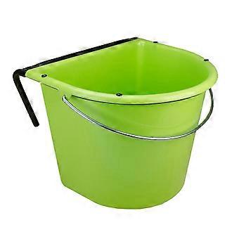barn livestock feeding trough with hook