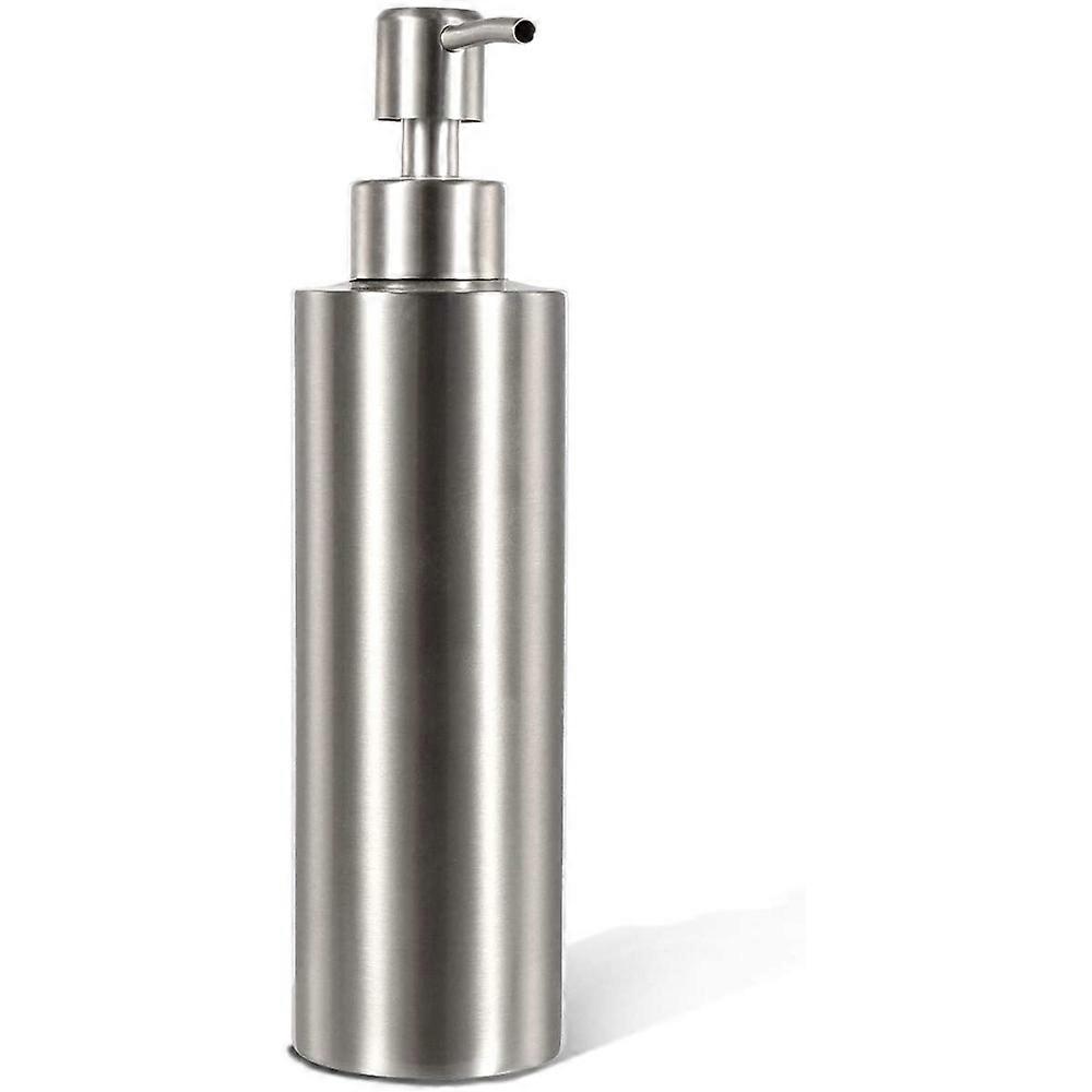Stainless Steel Hand Pump Soap Dispenser - 350ml Capacity